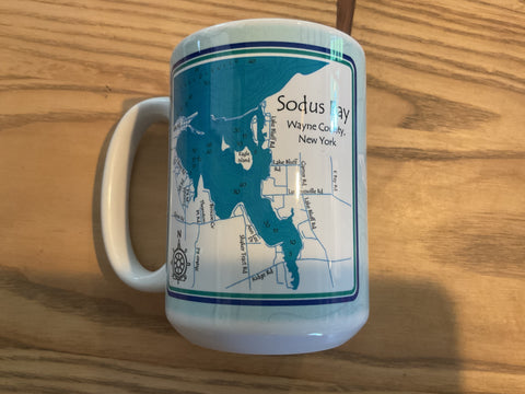 Mug - map of Sodus Bay